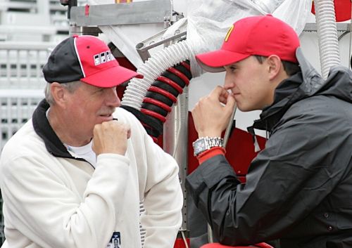 Robin Miller wacht met Graham Rahal, Toronto