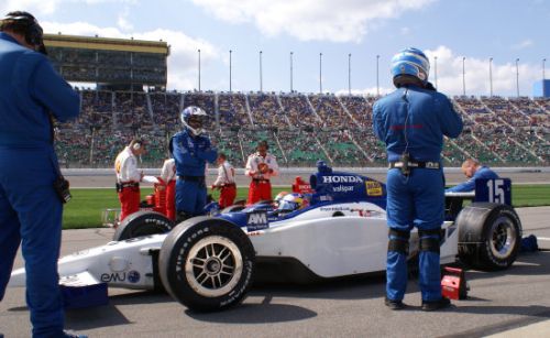 Buddy Rice, Kansas Speedway