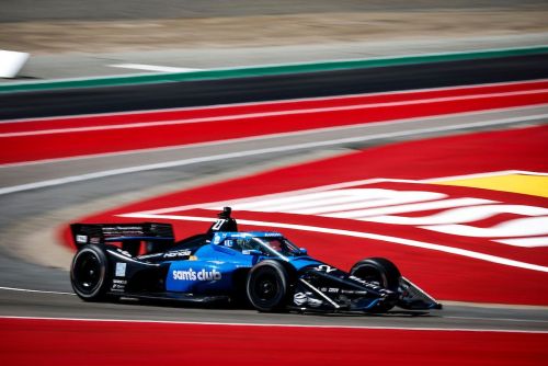 Kyle Kirkwood op Laguna Seca