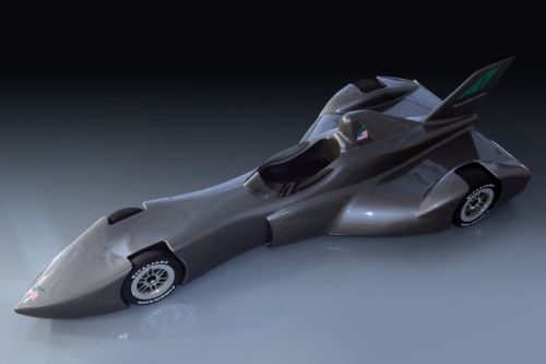 Het concept van de nieuwe Delta Wing IndyCar