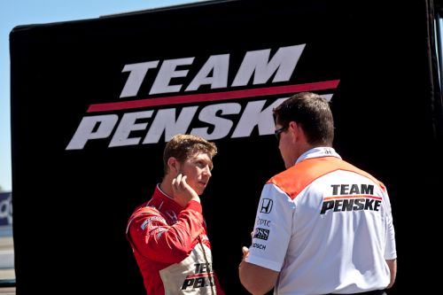 Ryan Briscoe, Test day @ Infineon Raceway