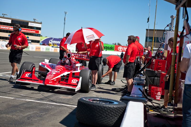 Scott Dixon, Test day @ Infineon Raceway
