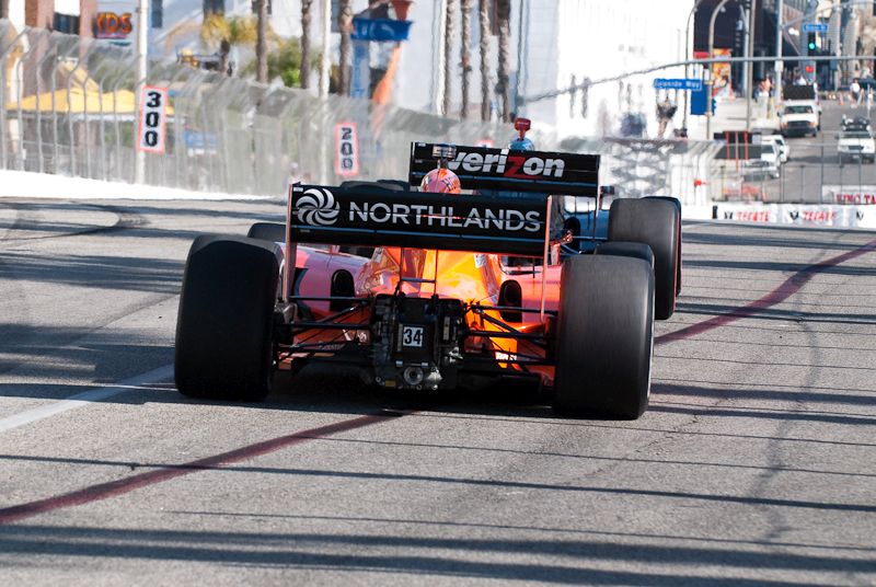 Will Power, Alex Tagliani, Long Beach