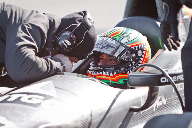 E.J. Viso KV Racing Technology, Infineon Raceway Testing 2012