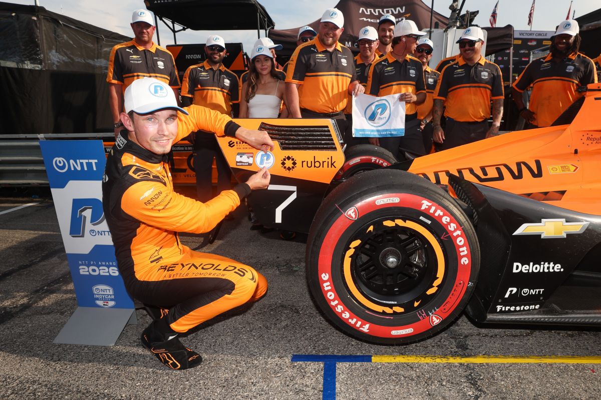 Christian Lundgaard takes pole position at Mid-Ohio