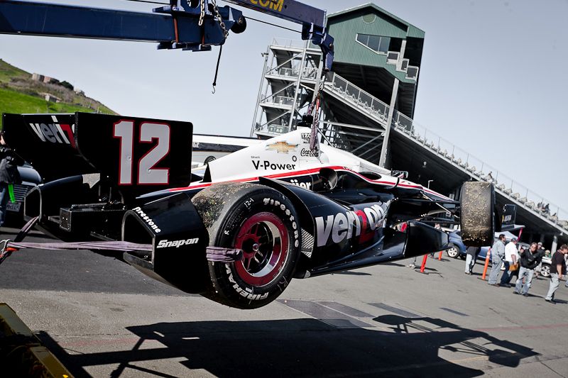 Will Power, Infineon Raceway Testing 2012