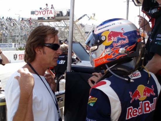 Robert Doornbos, Arie Luyendyk, Long Beach