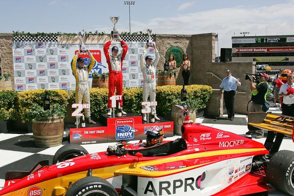 JR  Hildebrand Winner Indy Lights Sonoma Grand Prix 09, Infineon Raceway