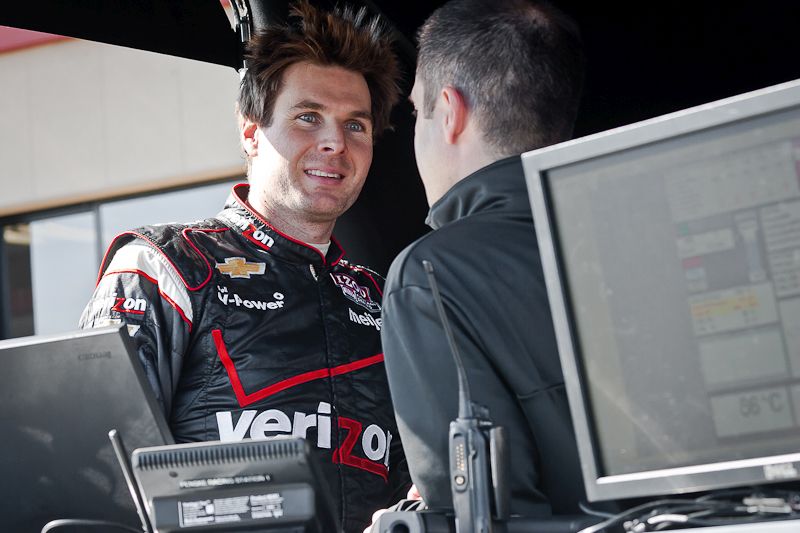 Will Power, Infineon Raceway Testing 2012