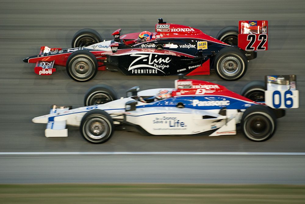 Hideki Mutoh, Dan Wheldon, Chicagoland