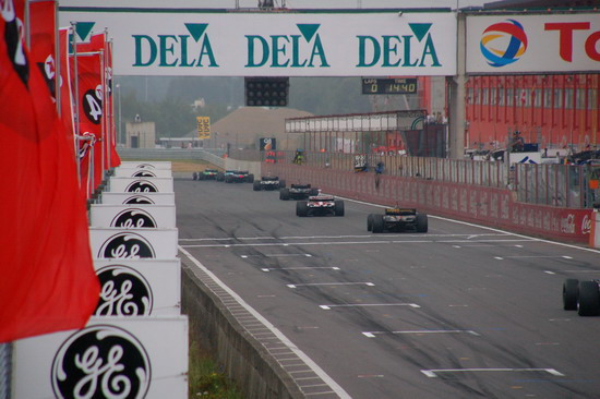 Start/finish, Zolder