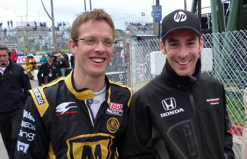 Sebastien Bourdais, Simon Pagenaud, Long Beach