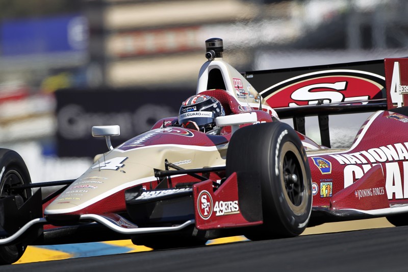 JR Hildebrand, Sonoma Raceway