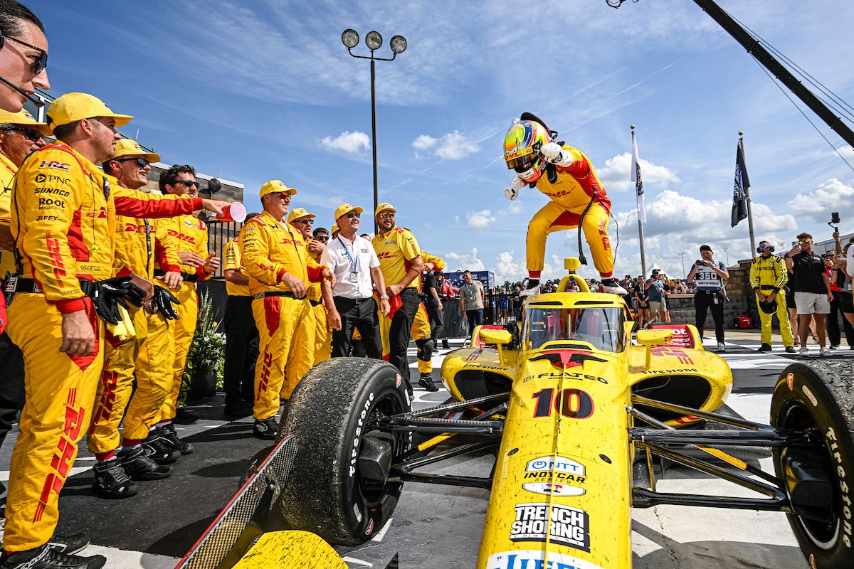 Alex Palou wint in Nashville