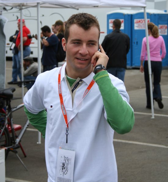 Nicky Pastorelli in Long Beach nog zonder stoeltje