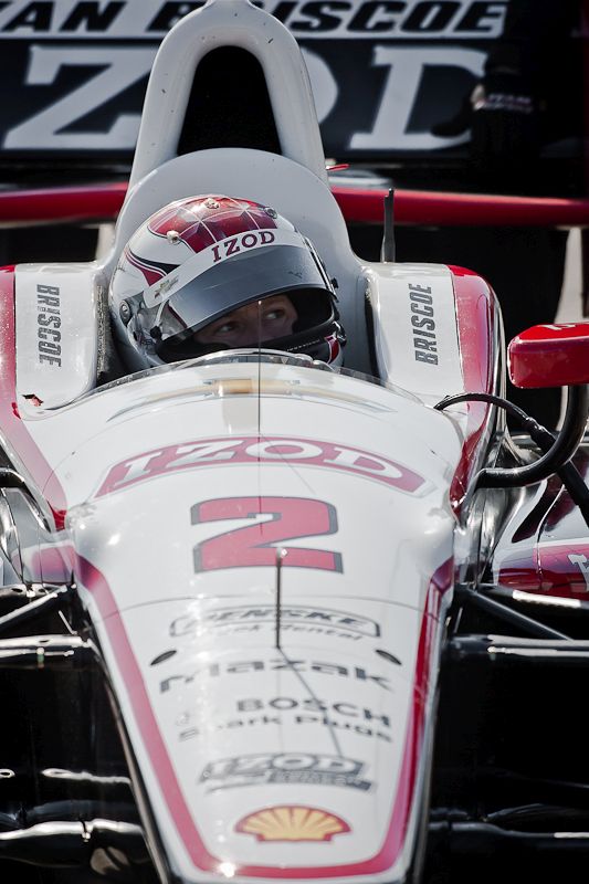 Ryan Briscoe, Infineon Raceway Testing 2012