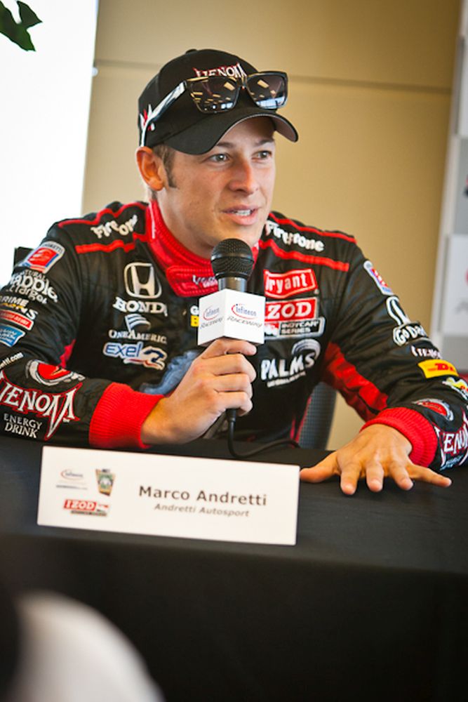 Marco Andretti, Infineon Raceway - test session August 18th 2011