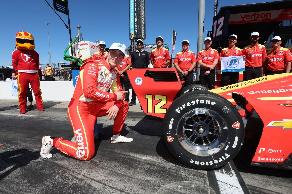 David Malukas pakt zijn eerste IndyCar pole op de Phoenix Raceway