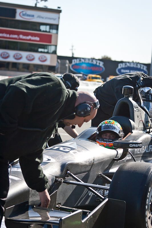 E.J. Viso, Infineon Raceway Testing 2012