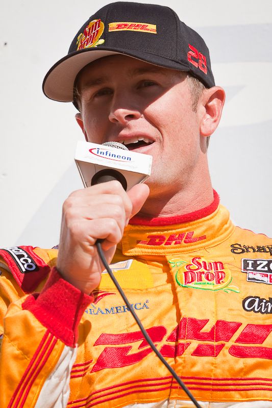 Ryan Hunter-Reay, Infineon Raceway Testing 2012