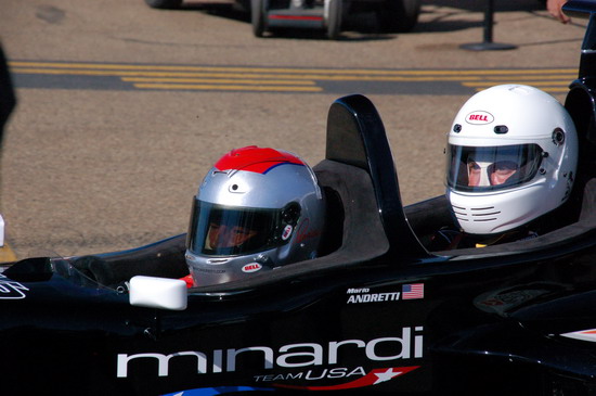 Mario Andretti in tweezitter, Edmonton