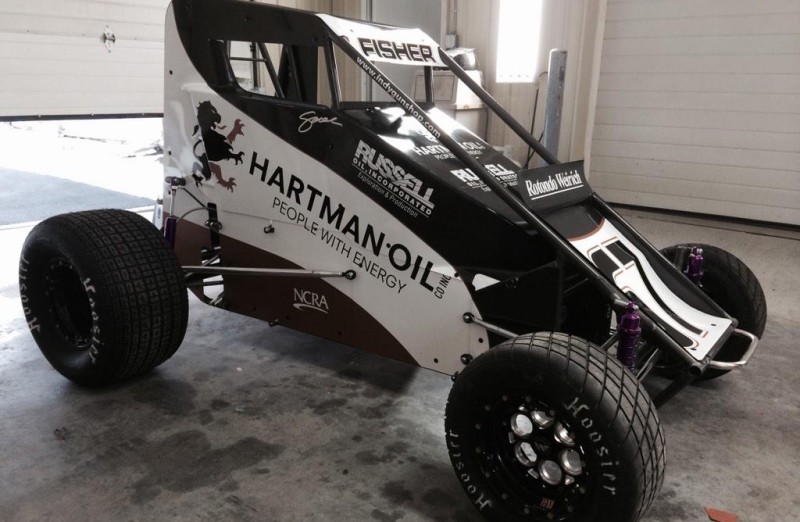 De midget van Sarah Fisher
