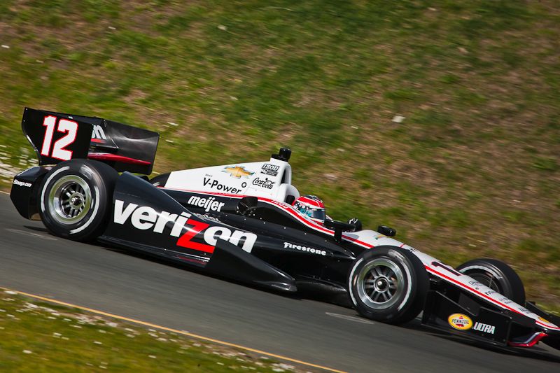 Will Power, Infineon Raceway Testing 2012-Day 2
