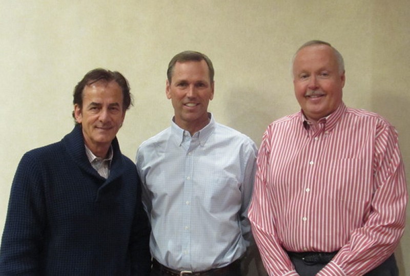 Arie Luyendyk, Johnny Unser en Gary Barnard