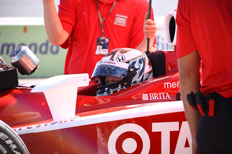 Scott Dixon, Test day @ Infineon Raceway