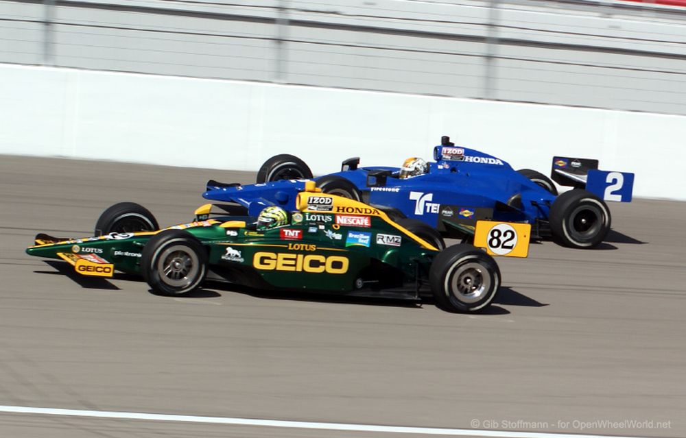 Tony Kanaan, Oriol Servia, Las Vegas Motor Speedway,