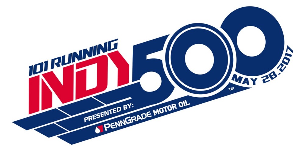 Het logo van de 101ste Indy 500