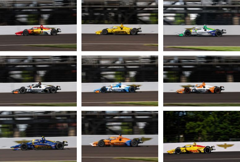 Indy 500 liveries