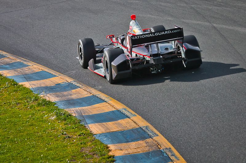 JR Hildebrand, Infineon Raceway Testing 2012-Day 2