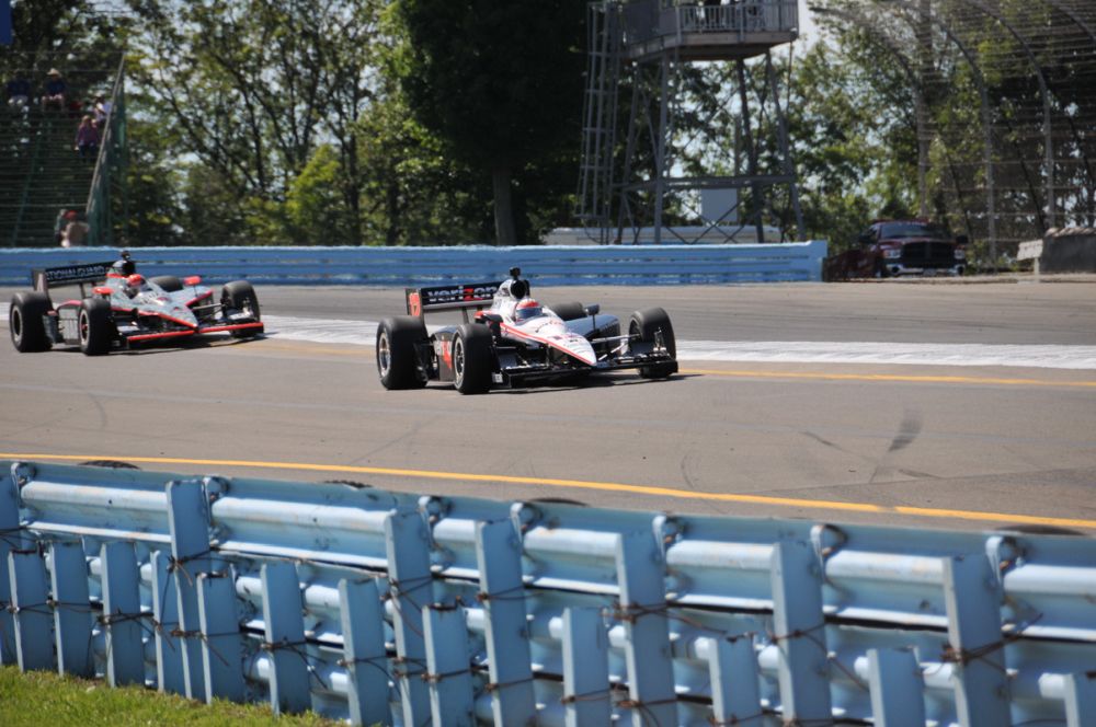Will Power, Dan Wheldon, Watkins Glen