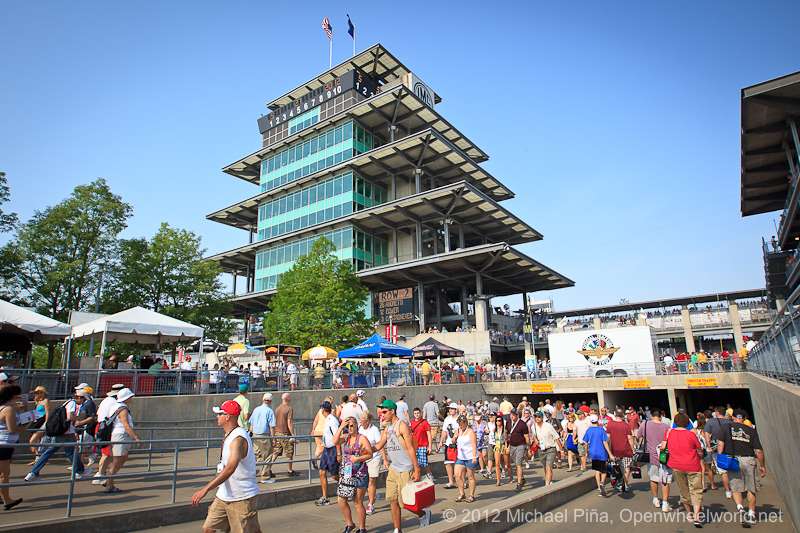 It all begins here, 2012Indy 500 IMS Indianapolis