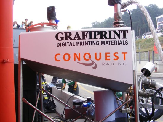 De Conquest Racing tankinstallatie