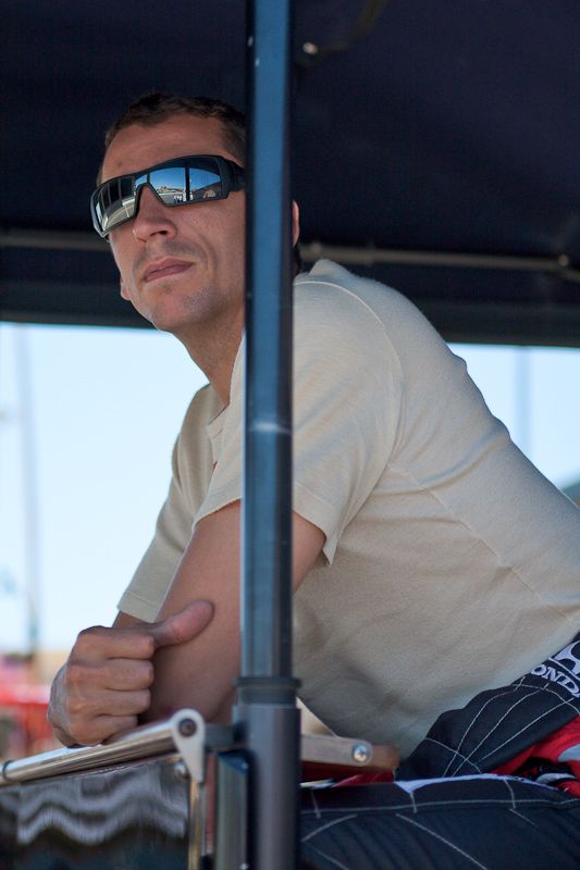 Justin Wilson, Test day @ Infineon Raceway