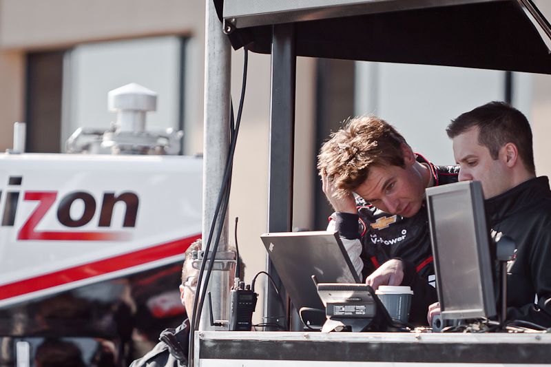 Will Power, Infineon Raceway Testing 2012