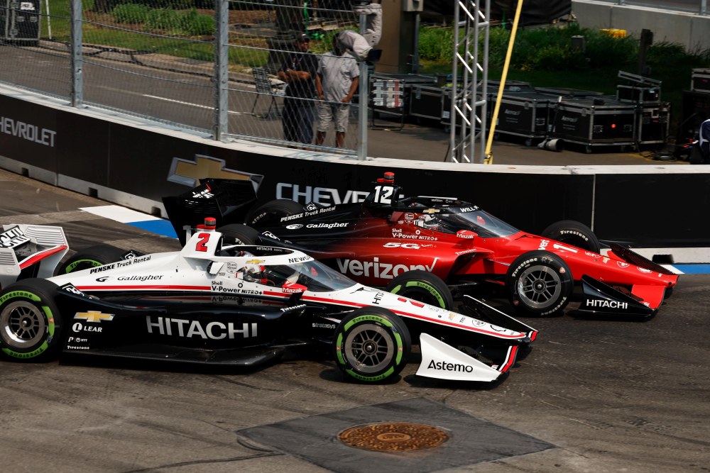 Josef Newgarden, Will Power, Detroit