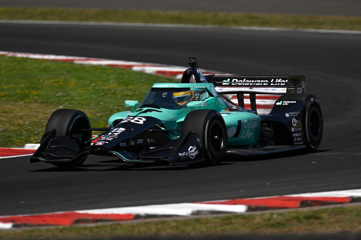 Marcus Ericsson in Portland