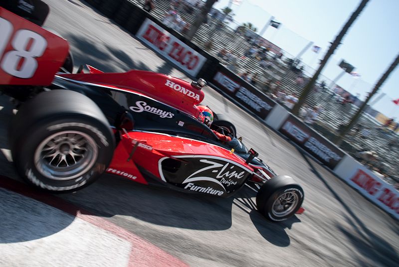 Justin Wilson hairpin, Long Beach