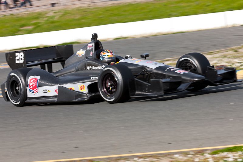 Ryan Hunter-Reay, Infineon Raceway Testing 2012