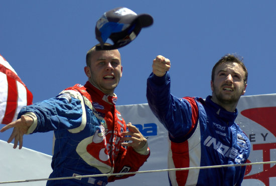 James  Hinchcliffe, Carl  Skerlong, Laguna Seca