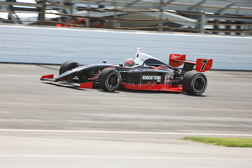 #7 James Hinchcliffe Indy Lights, Indianapolis