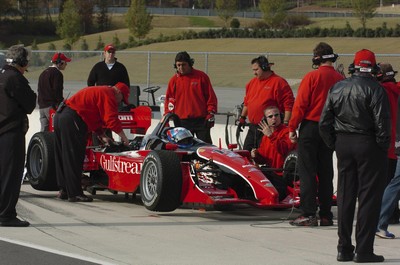 Ryan Dalziel test PKV Champ Car