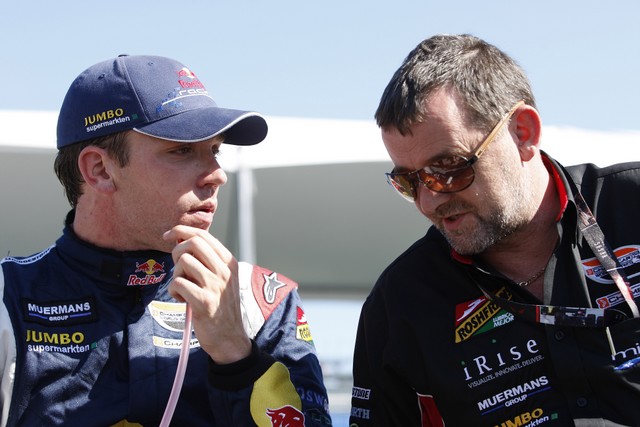 Robert Doornbos met Paul Stoddart
