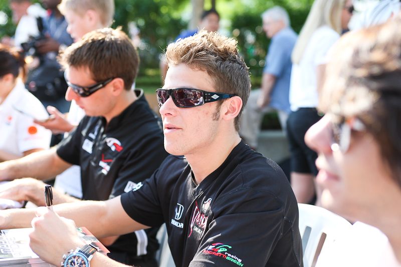 Marco Andretti, Saturday Autograph session Indianapolis Speedway