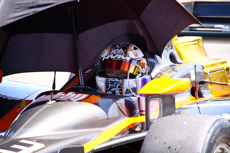 Robert Doornbos, Test day @ Infineon Raceway