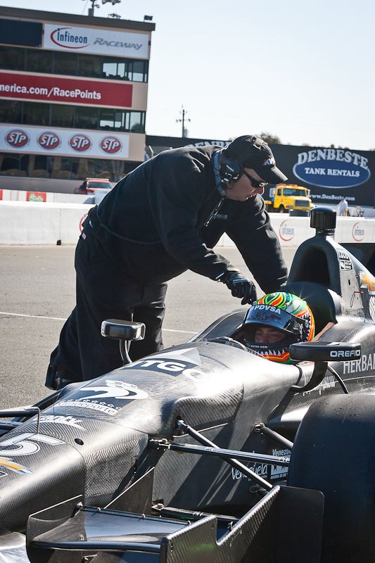 E.J. Viso, Infineon Raceway Testing 2012