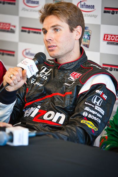 Will Power, Infineon Raceway - test session August 18th 2011